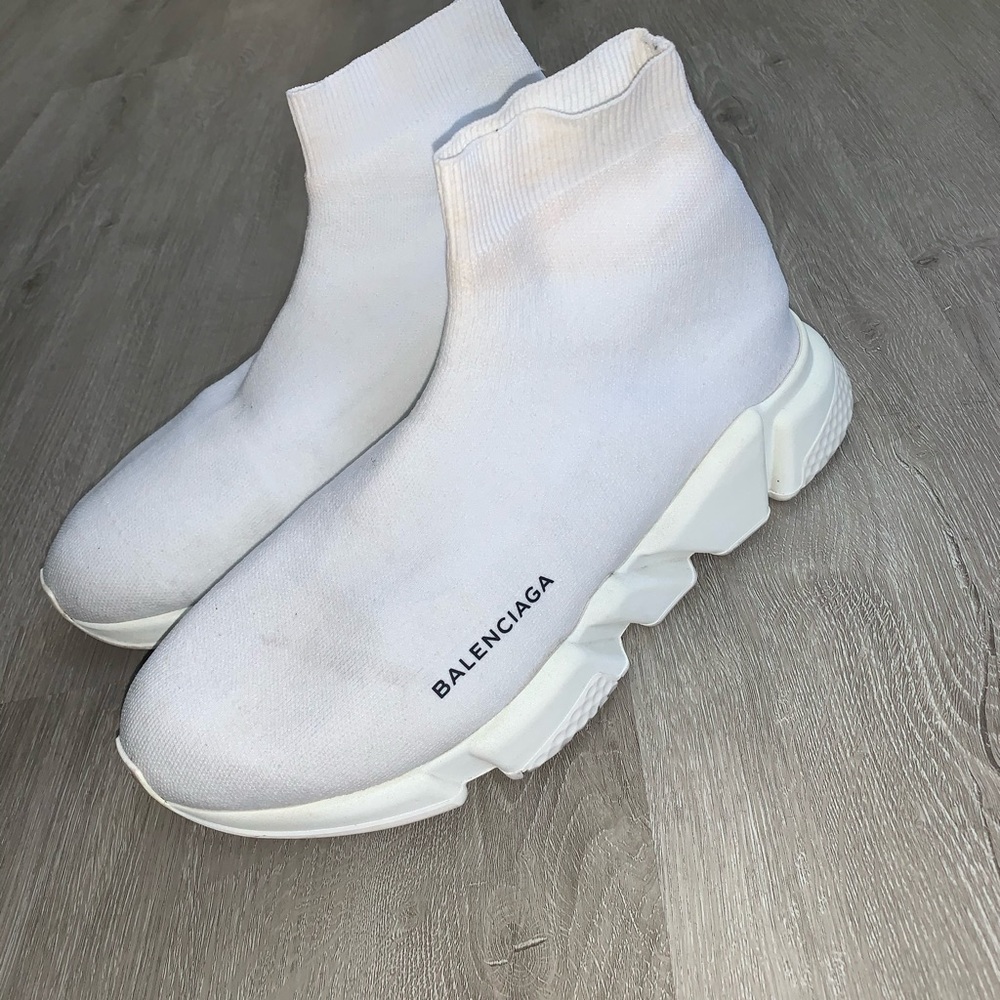 used White Balenciaga Speed Trainer